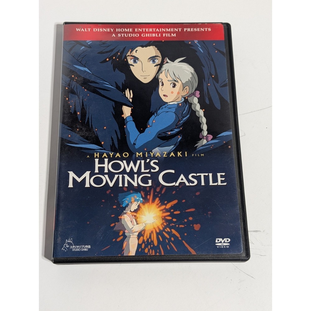 Howl's Moving Castle‎ DVD (2-Disc Set, 2006) Studio Ghibli Disney Hayao Miyazaki